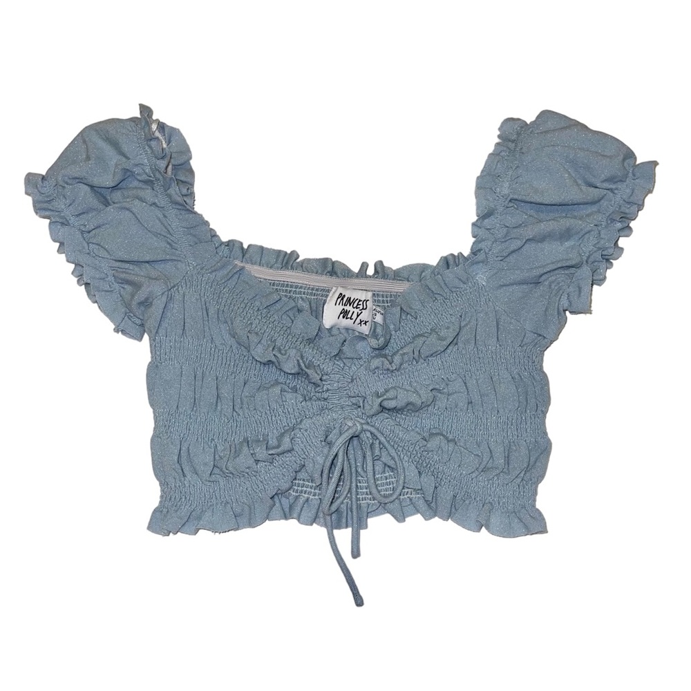 Princess Polly Elmera Top size 2, Blue